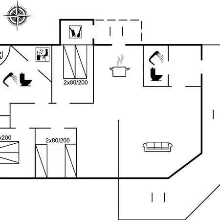 펜션 Jens - 425m From The Sea By Interhome *